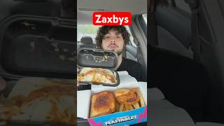 Zaxbys For The First Time zaxbys foodreview mukbang [upl. by Maxi]