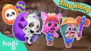 Old MacDonald Had Spooky Eggs｜Halloween Songs 🎃｜Hogi Halloween｜Hogi Pinkfong [upl. by Odicalp407]