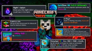 ❤️TOP 15 TEXTURAS ÚTILES para MINECRAFT PE 121  Texture Packs Survival MINECRAFT BEDROCK 121✅ [upl. by Teufert]