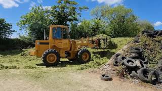 Old School Classics Silage 2022 Hesston 7725 Harvester Cat 910 on pit Ford 7840 TM125 amp T6 [upl. by Odele]