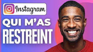 Comment Savoir Si Quelquun Ma Restreint Sur Instagram  2024 [upl. by Reyotal382]