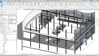 Videocorso REVIT  10  Scale Rampe Ringhiere Corrimano Famiglie Profili Rifiniture Testo [upl. by Lem]