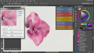 6 Demo Painting of Hydrangea Flower using Photoshop Video 6 [upl. by Htur]