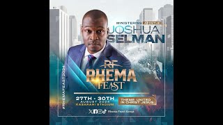 RHEMA FEAST 2024AFTERNOON SESSION WITH APOSTLE JOSHUA SELMAN [upl. by Melak457]