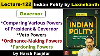 L122 Veto Powers OrdinanceMaking amp Pardoning Powers of President amp Governor Polity by Laxmikanth [upl. by Gaal]