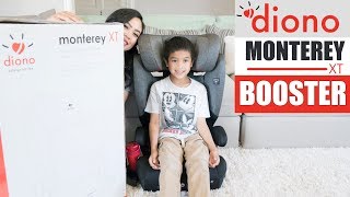 Diono Monterey XT Booster Seat Review [upl. by Oni]