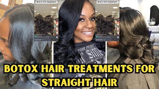 BOTOX PERMANENTLY STRAIGHTENS NATURAL HAIR [upl. by Welton]