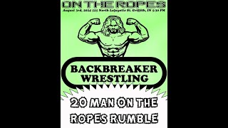 Backbreaker Wrestling On the Ropes [upl. by Ardnikal]