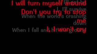 Avril Lavigne  Alice in Wonderland Lyrics [upl. by Merwyn]