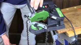 Portek Maxi Chainmaster Chainsaw Sharpener [upl. by Eiba]