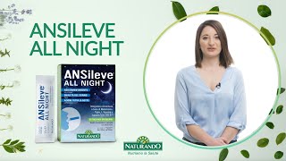 Ansileve All Night per sonno e rilassamento [upl. by Halac]