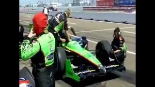 Danica Patrick  open wheel crashes amp tantrums PART2 [upl. by Ecikram7]