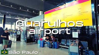 Guarulhos Airport in São Paulo 🇧🇷 [upl. by Eraste]