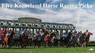 Live Keeneland Closing Day Horse Racing Picks [upl. by Vanda]