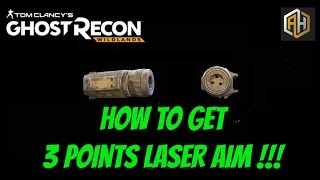 How to Get 3 Points Laser Ghost Recon Wildlands [upl. by Nicolau864]