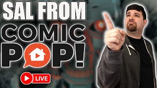 Sal Crivelli from ComicPop Live Interview  Talking Comics Terminator and Youtube [upl. by Silvanus]