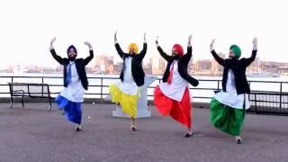 Sardaar Ji  Maritime Bhangra Group  Bhangra at DartmouthHalifax Water Front [upl. by Spearman]