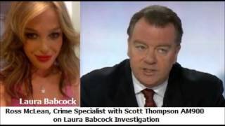 Ross McLean with Scott Thompson AM900 on Laura Babcock Investigation [upl. by Acceber505]