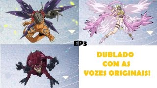 Digimon TRI  EP3  Digievoluções DUBLADO  VOZES ORIGINAIS [upl. by Ecylahs]