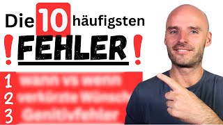 Die 10 schlimmsten Grammatikfehler die fast alle machen Du auch [upl. by Norahc]