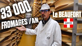 🧀 33 000 FROMAGESan  Je visite le BEAUFORT avec TRAITE en ALPAGES à  de 2000m daltitude [upl. by Ateloj]