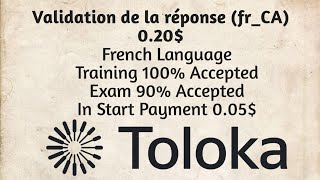 Validation de la réponse frCA 020  French language  Training 100 and Exam 90 accepted 005 [upl. by Keary]