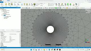 ANSYS meshing tutorial  Inflection Ansys  Meshing for circular cylinder  Meshing tutorial [upl. by Waiter]