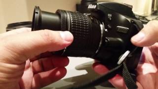 Nikon D3200 with AFP NIKKOR 1855mm 13556 G lens [upl. by Ely]