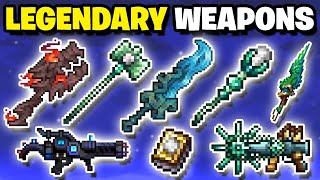 Terrarias LEGENDARY WEAPONS were INSANE [upl. by Damalus140]