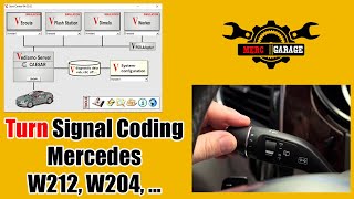 Turn Signal Coding Mercedes using Vediamo [upl. by Gwenora75]