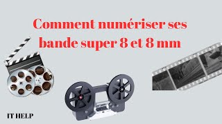 Convertir bande super 8 et 8 mm en format numérique [upl. by Terena596]