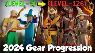 FULL OSRS Gear Progression Guide For ALL Styles 2024 [upl. by Naitsirt]