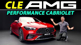 MercedesAMG CLE 53 Cabriolet reveal REVIEW [upl. by Notyap622]