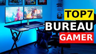 TOP 7  MEILLEUR BUREAU GAMER 2024 POUR VOTRE SETUP PC POUR GAMING [upl. by Pellegrini]