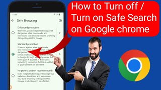 How to Turn On Safe Search in Google Chrome Android Turn off safe search in [upl. by Reinaldos]