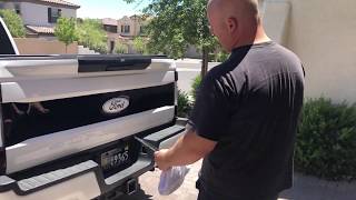 How to remove and install a Ford Tailgate Emblem [upl. by Damalas94]