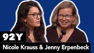 Nicole Krauss and Jenny Erpenbeck [upl. by Art704]