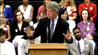 Bill Clinton Speech at Montgomery College September 2 1992 [upl. by Cannell]