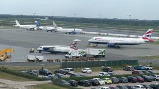 Billund Airport Plane Spotting 4K 2 Hours of Action [upl. by Schulz162]