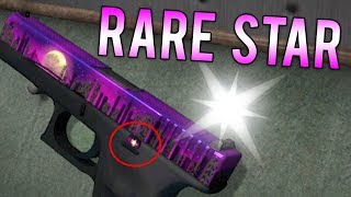 New ULTRA RARE Star Pattern CSGO Glock Moonrise [upl. by Biddy]