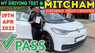 DRIVING TEST  MITCHAM DTC 02 19TH APR 2022 1315 WITH COMMENTARY DRIVINGTESTVIDEO MITCHAM [upl. by Kaja]