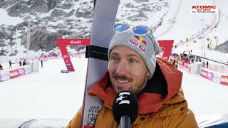 Marcel Hirscher 🇳🇱  Solden post race interview [upl. by Zigrang682]