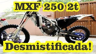 Canal do Coruja  Desmontando MXF 250 2T  Parte 1  Sistema elétrico [upl. by Novled]