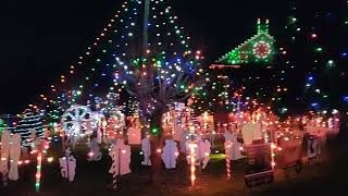 Magical Christmas Village in Bernville Pennsylvania [upl. by Hackney]