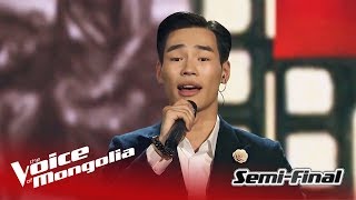 Usukhbayar  quotKhairquot  Semi Final  The Voice of Mongolia 2018 [upl. by Acinorav]