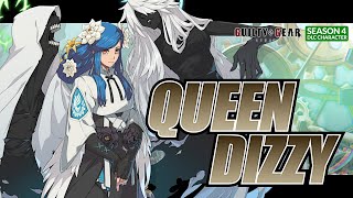 GUILTY GEAR STRIVE Season Pass 4 Playable Character 1 Queen Dizzy Trailer [upl. by Htebasile]