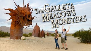 Exploring the Galleta Meadows Sky Art Sculptures of Borrego Springs [upl. by Beryle]