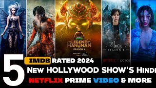 Top 5 new Hollywood Hindi dubbed webseries on Netflix Amazon prime video [upl. by Bridge]