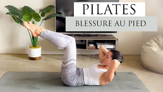 15 minutes de Pilates avec une blessure au pied  Pilates intermédiaire [upl. by Elohcan]