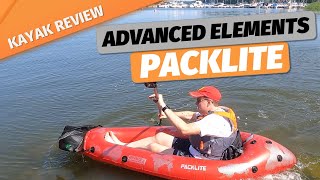 KAYAK REVIEW Packlite from Advanced Elements lightweight inflatable kayak [upl. by Ernst971]